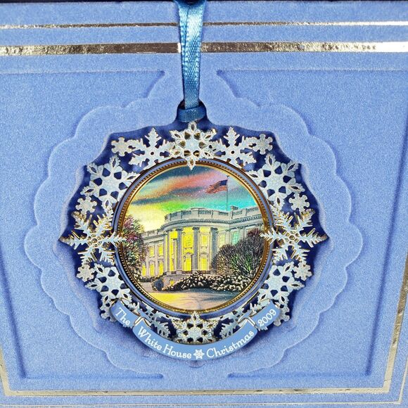 Official White House Historical Association 2009 Snowflake Christmas Ornament - Picture 9 of 16